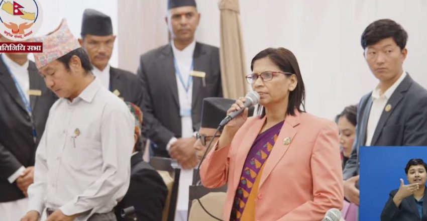 अर्थमन्त्री वाग्लेको अभिव्यक्तिप्रति एमाले सांसदकाे आपत्ति, स्पष्टीकरणा दिन माग