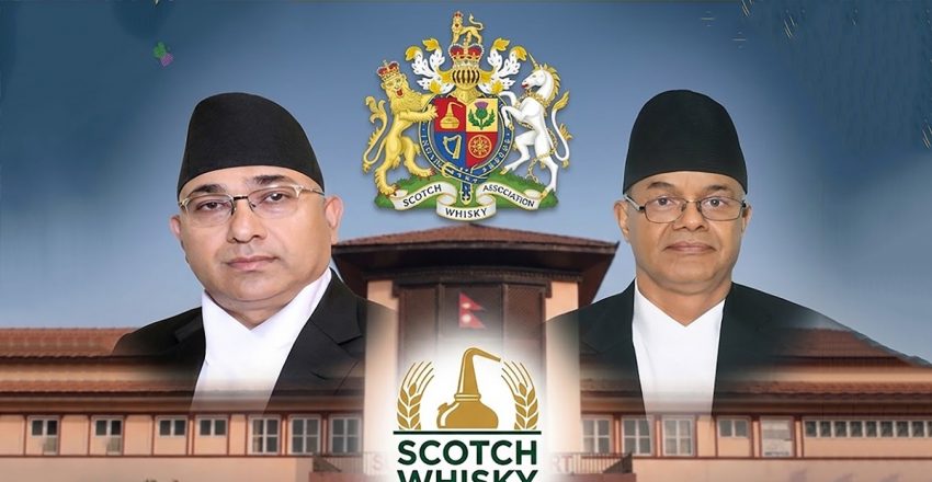 नेपाली मदिराको लोगो वा ट्रेडमार्कमा ‘Scotch’ वा ‘Scottish’ शब्द प्रयोग गर्न नपाइने: सर्वोच्च