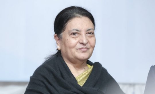 लोकतान्त्रिक मूल्य सुदृढ बनाउन अग्रज नेताको आदर्श आत्मसात् गर्नुपर्छः पूर्वराष्ट्रपति भण्डारी