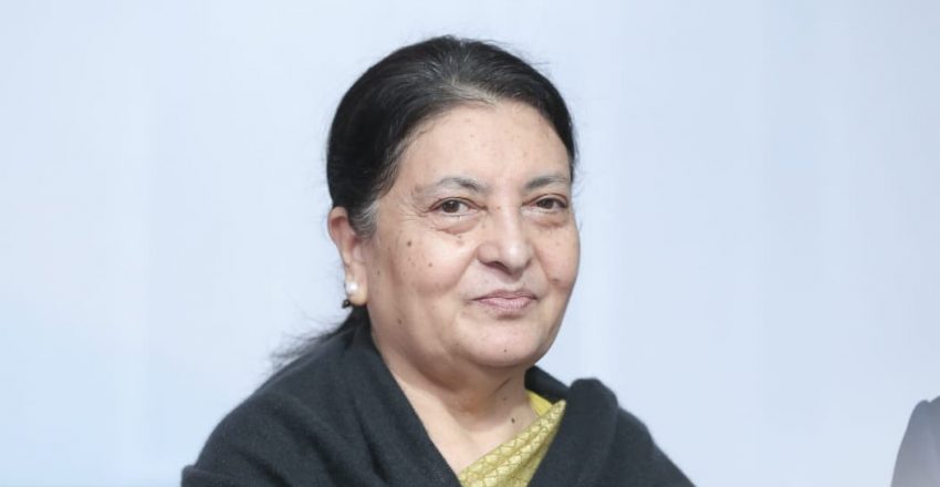 लोकतान्त्रिक मूल्य सुदृढ बनाउन अग्रज नेताको आदर्श आत्मसात् गर्नुपर्छः पूर्वराष्ट्रपति भण्डारी