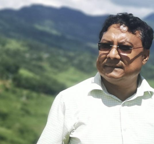 वरिष्ठ पत्रकार किशोर श्रेष्ठ पक्राउ