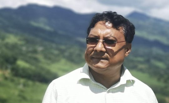 वरिष्ठ पत्रकार किशोर श्रेष्ठ पक्राउ