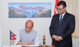 भारत सधैं नेपालको ‘सुख दुःखको साथी’: भारतीय रक्षामन्त्री सिंह