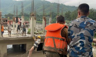 भोटेकोशी बाढीः उद्धार तथा राहतका लागि ७,९९२ प्रहरी, वैज्ञानिक अनुसन्धान र प्रविधिको प्रयोग