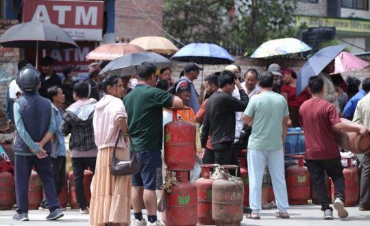 काठमाण्डौ उपत्यकामा खाना पकाउने एलपी ग्यासको चरम अभाव