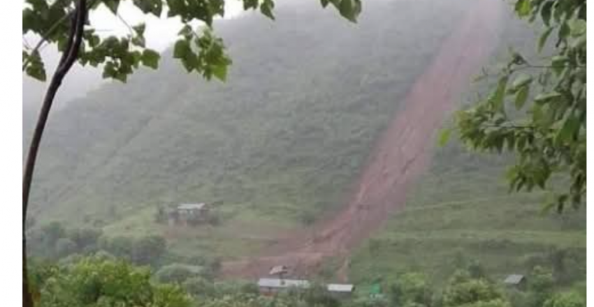 पहिरोमा परी पाल्पामा दुई जनाको ज्यान गयो, तीन बेपत्ता