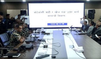रसुवा बाढीमा १२१ जना सुरुङभित्र फसेको सेनाको अनुमान