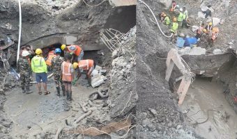 त्रिशूली थ्री ए सुरुङभित्र मान्छेको आवाज पुष्टि, उद्धार कार्य जारी