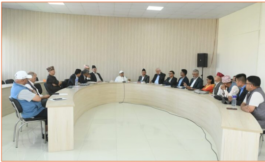 निर्वाचन समीक्षा तथा पार्टी पुनर्गठन कार्यदलको प्रतिवेदन एमाले सचिवालयबाट स्वीकृत