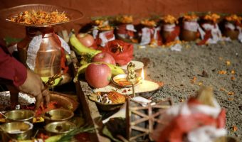 हनुमानढोकास्थित दशैं घरमा जमरा राखियो, दशैंको रौनक सुरु